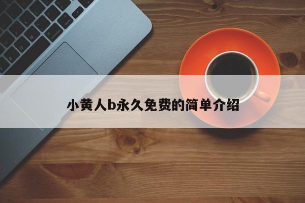 小黄人b永久免费的简单介绍